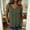 *Army Green, variant on ClodeEU Women's Scoop Neck Button Down Sleeveless Tank Top,Casual Blouse for Summer Army Green,Women's Plus L