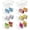 8pack, variant on Food Storage Organizer Bins, Clear Plastic Bins