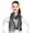 Black, variant on Women's Lightweight Music Notes Theme Silk Feeling 13" x 60" Fashion Novelty Scarf