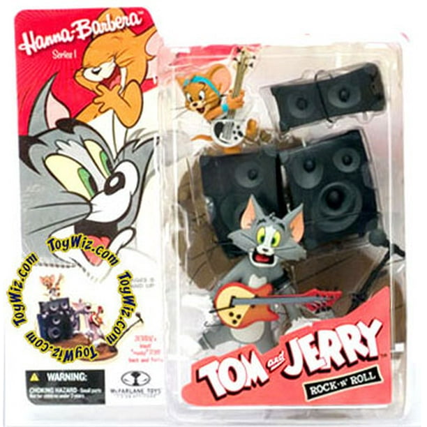 McFarlane Toys Hanna-Barbera Series 1 Tom & Jerry Rock & Roll Action Figure - Walmart.com