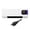 White B, variant on Mini Wall Mounted Air Conditioner,2-in-1 Portable AC Unit with Cooling & Heating,Ductless Split System with Remote,Quiet Personal Air Conditioner for Bedroom Home Office
