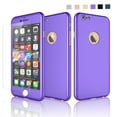 thumbnail image 1 of iPhone 6S Case, iPhone 6 Sturdy Case, Thin Exact-Fit Premium Matte Finish Dual Layer Hard Case For iPhone 6S / 6 with Tempered Glass Screen Protector For iPhone 6S / 6 4.7 -Blue, 1 of 4