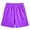 Purple#9527, variant on BOOMNY Girls Baggy Shorts Wide Leg Beach Shorts for Girl Trendy Solid Color Elastic Waist Lightweight Loose Fit Soft Summer Shorts