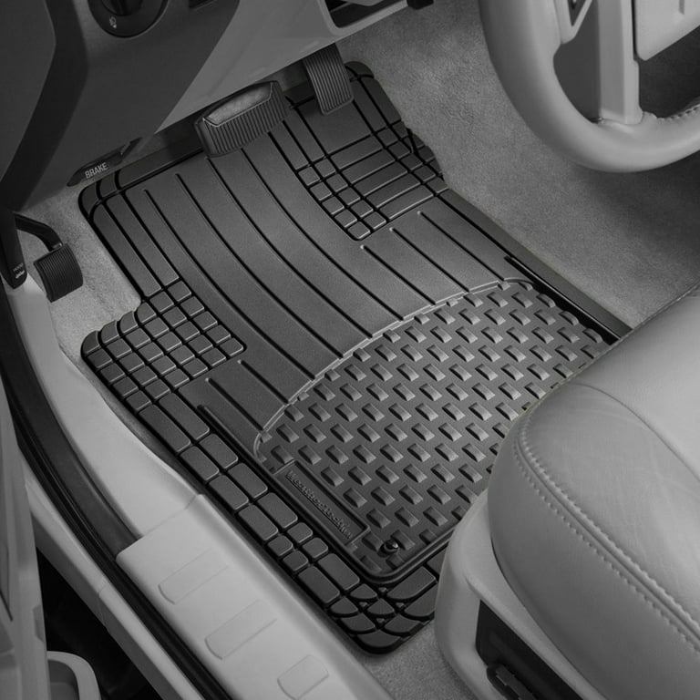 WeatherTech All-Weather Floor Mats for Honda Fit - 1st Row (W84), Black