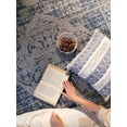 thumbnail image 5 of Furnish My Place Outdoor Collection Persian Accent Rug - 2 ft. x 3 ft. Navy, Transitional Water Proof Rug for Hallways, Patio, 5 of 6