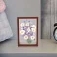 thumbnail image 4 of WHAMVOX Shadow Box Frame Dried Flower Photo Frame Dark Red Wall Mountable 1Pcs, 4 of 8