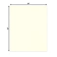 thumbnail image 2 of Cream Linen 26x32 Uncut Art Mat Board - No Opening - 1 Mat, 2 of 7