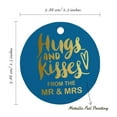 thumbnail image 6 of Inkdotpot Real Gold Foil Hugs & Kisses From The Wedding Tags Favor Hang Paper Tags 50 Pieces, 6 of 6