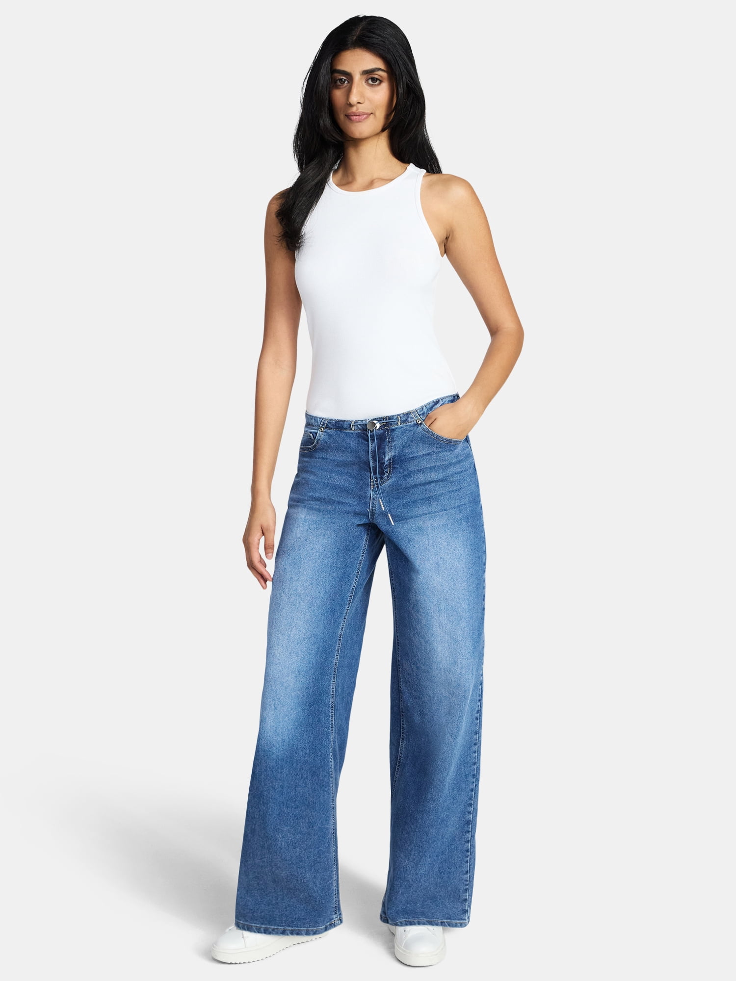 Madden NYC Women's Slouchy Jeans, Sizes XXS-XXL