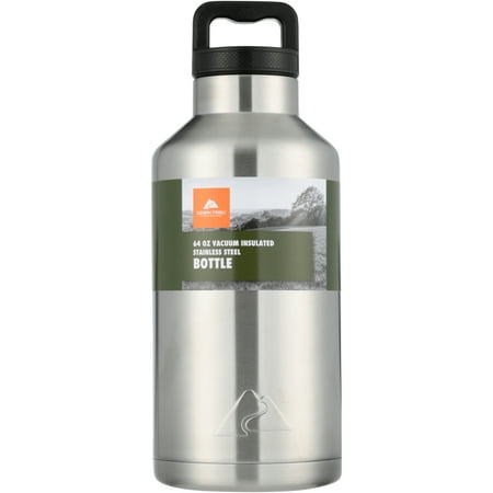 Ozark Trail 64oz Double Wall Stainless Steel Water (Best Thermal Water Bottle)