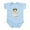 Sky Blue, variant on CafePress - Christmas Cute Baby Angel Praying Body Suit - Baby Light Bodysuit, Size Newborn - 24 Months