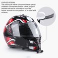 thumbnail image 3 of Helmet Chin Mount Kit, Curved Firmly Fixed Motorcycle Helmet Chin Strap Mount Adjustable Stable Black  For Action Camera, 3 of 8