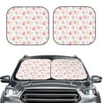 thumbnail image 2 of Fotbe Cute Pig 2-Piece Car Windshield Sun Shade | Sun Blocker for Car Windshield | Foldable Automotive Interior Accessories for Sun Protection-Small, 2 of 7