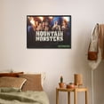 thumbnail image 6 of Mountain Monsters Black Framed Canvas Wall Art Fashion Decor, 12x16in Wall Decor For Living Room, Bedroom, Office, 6 of 9