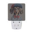 thumbnail image 5 of Yayeee LED Night Light for The Home Plug in With Light Sensors 2 Pack, Red Dog Artist, 5 of 6