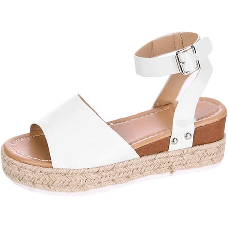 

Wedge Sandals for Women Wedge Shoes for Women Peep Toe Cute Ladies Sandals Wedge Heels Comfort Summer Espadrilles