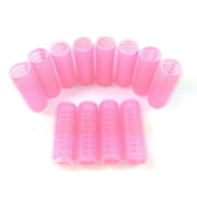 OFEFE 24 Pcs Random Color Velcro rollers for hair Small Size Hair Rollers Curlers Self Grip Holding Hairdressing Curlers Hair Design Sticky,20mm 7/8