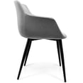thumbnail image 4 of Silla Sillon Ejecutiva de visita Alassio Gris I Seating Base fija, 4 of 6