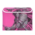 thumbnail image 2 of Foldable Fabric Storage Bin With Handle Collapsible Basket Box Storage With Lid Organizer The Soidler, 2 of 7