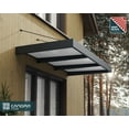 thumbnail image 2 of Palram - Canopia Sophia XL 3000 9' x 5' Acrylic Awning - Gray/Mist, 2 of 7