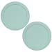 thumbnail image 3 of Pyrex 7201-PC Round 4 Cup Storage Lid for Glass Bowls (2, Muddy Aqua), 3 of 6