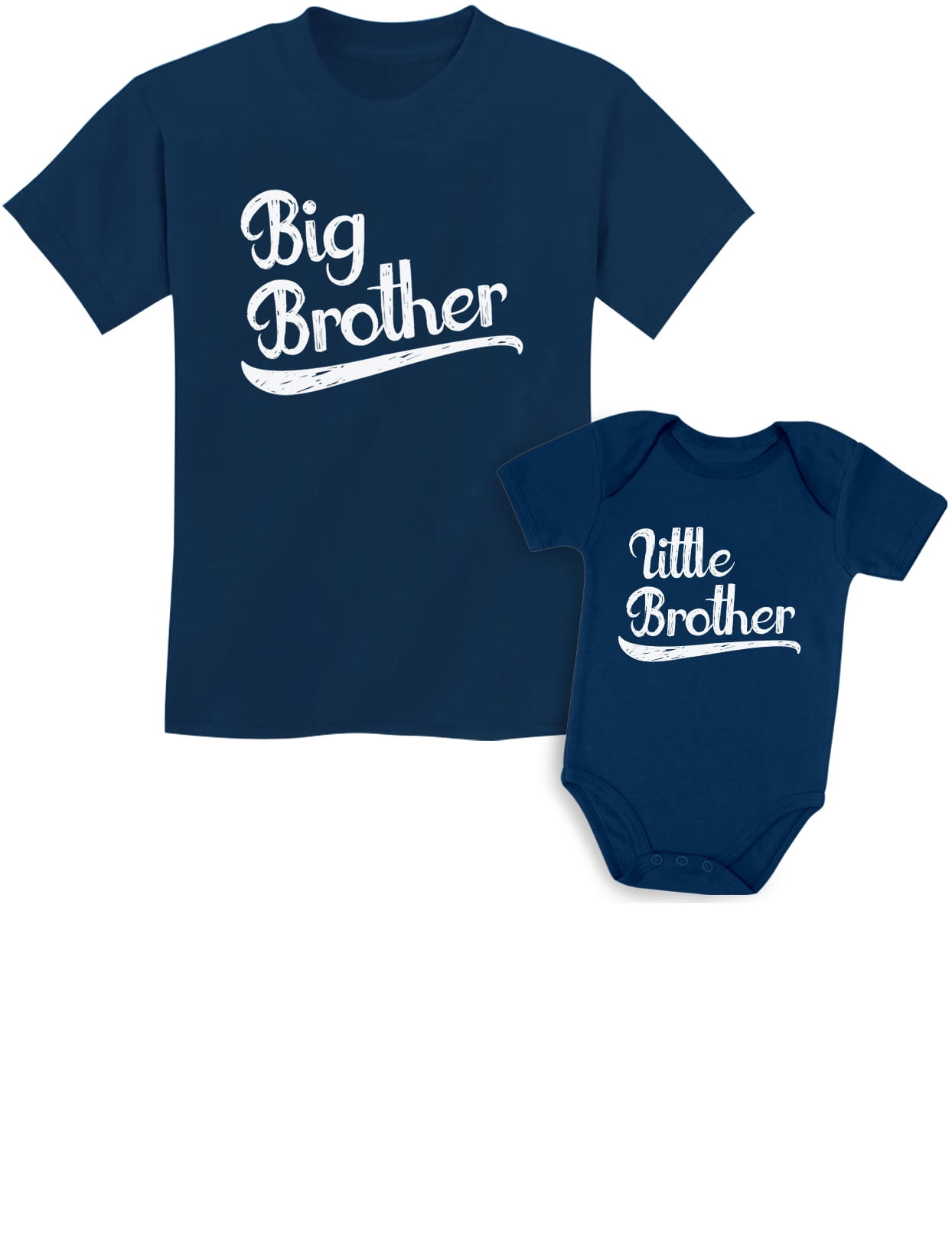 Rainbow Big Middle Little Brother Kids T-Shirt - Sibling Tee - Black - 100% Cotton