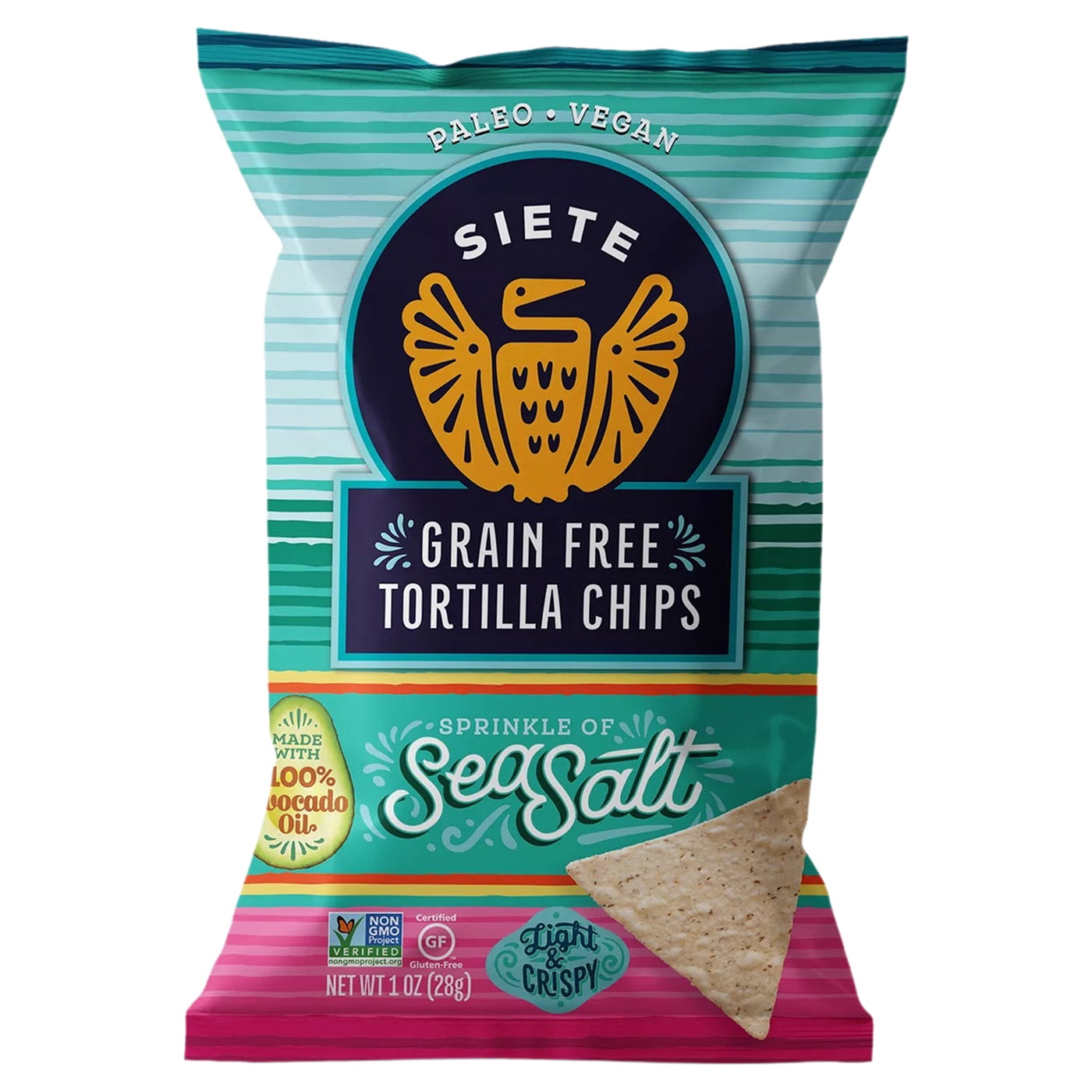 Siete Grain Free Variety Tortilla Chips, 1 Ounce (14 Count)