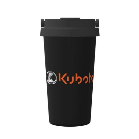 

Kubota Logo Water Bottle Stainless Steel Insulated Tumblers with Lid Travel Coffee Mug Double Wall Vacuum Water Cup Gifts for Women Men Home Office 17Oz