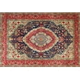 thumbnail image 1 of Ahgly Company Machine Washable Indoor Rectangle Traditional Fire Brick Red Area Rugs, 8' x 10', 1 of 7