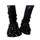 thumbnail image 2 of Calentadores de piernas para patinaje artístico, calcetines de pantorrilla, ropa ligera y cálida, accesorios anti Negro, 2 of 8