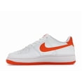 thumbnail image 2 of Nike Kid's Air Force 1 Low White Safety Orange Shoes, from StockX, 2 of 5