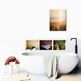 thumbnail image 6 of Modern Beach Wall Décor 12''x16'' Pictures for Bathrooms, Bedroom & Kitchen, Framed Canvas Art, Seacoast Theme, Coastal Ocean Home Decorations, 6 of 7