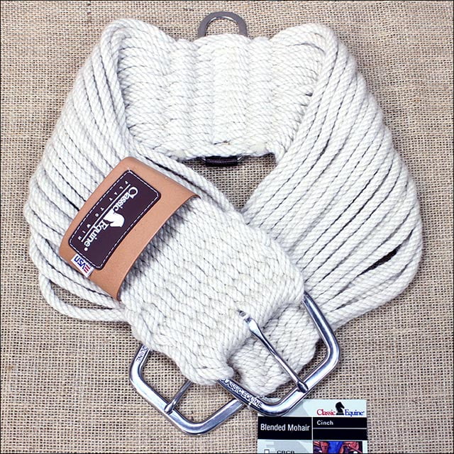 Classic Equine Blended Mohair Straight Cinch