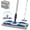 Blue, variant on Microfiber Mops for Hardwood Floor Cleaning: Flat Floor Mop with 4 Washable Pads 59" Adjustable Handle - Dust Dry Mop for Kitchen BathroomTile Laminate Wood Vinyl - Home Commercial Mops