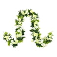 thumbnail image 3 of Planta de hojas artificiales, enredadera de planta colgante, decoración del hogar DIY, planta de simulación de puerta de entrada para sala de estar de, 3 of 8