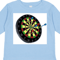 thumbnail image 4 of Inktastic Dart Board Boys or Girls Long Sleeve Toddler T-Shirt, 4 of 5