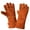 Orange (14-inch), variant on Welding Gloves - 932°F Heat Resistant Welding Gloves 16 inches Cowhide Leather - Long Sleeve and Insulated Lining BBQ Glove for Tig Welder/Mig/Grill/Barbecue/Stove Black-gray