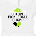 thumbnail image 4 of Inktastic Future Pickleball Champ Girls Baby Dress, 4 of 5