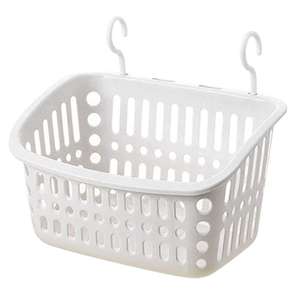 Shower Storage Plastic Hanging Shower Caddy Basket: Bath Shower Connecting  Organizer Storage Basket with Hook for Bathroom Kitchen Pantry Bathroom