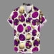 thumbnail image 1 of Ceisia Easter Graphic Print Shirt Men's Relaxed Fit Short Sleeve Button-Down Casual Top with Pocket White XXL Gifts, 1 of 4