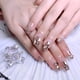 thumbnail image 2 of Kit de diamantes de imitación para decoración de uñas, 2500 Uds., mezcla 3d de diamantes de imitación para decoración de uñas, diamantes de imitación con forma especial para uñas, kit de cristales para uñas, diamantes de imitación para Bo Rojo Verde Cocina, Decoración y Otros, 2 of 5
