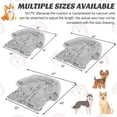 thumbnail image 3 of Costway Plush Calming Dog Couch Bed with Anti-Slip Bottom Plush Mat for Large Dogs & Cats Gray, 3 of 10