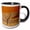 Black/White, variant on 3drose, Namib Dunes Landscape, 11oz Magic Transforming Mug