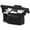 Black-BK, variant on MMJ Stroller Organizer Bag with Cup Holders Detachable Wrist Shoulder Strap Multi-Pocket Hanging Caddy for Parents