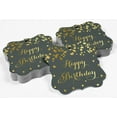 thumbnail image 4 of Inkdotpot Pack Of 50 Real Gold Foil Bracket Shape Paper Tags Happy Birthday Favor Hang Tags, 4 of 7