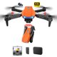 thumbnail image 2 of Cuadricóptero Rc Avión con carga USB FPV Drones para niños y niñas (naranja 1 batería 2 cámara), 2 of 9