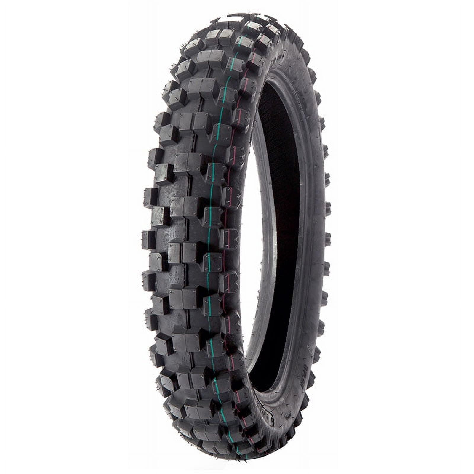 Motorcycle Dirt Bike Tire 80/100-21 Front or Rear Off-Road Knobby Tread (Model P153)
