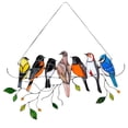 thumbnail image 1 of Ventana Adornos De Pájaros Manchados Atrapasol De Ventana Para Decoración Del Hogar Guardurnaity HA041311-01, 1 of 6