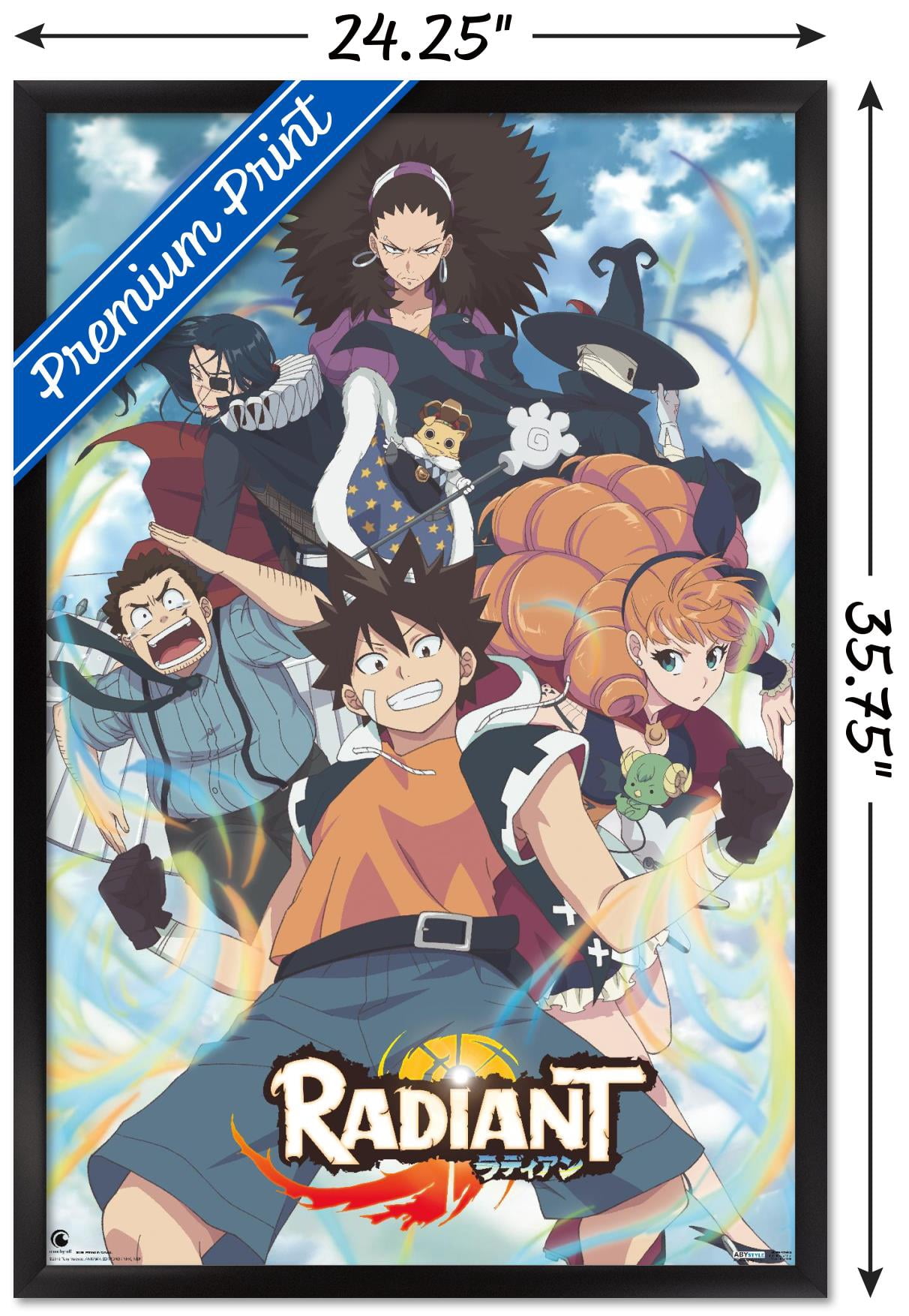Radiant - Group Wall Poster, 22.375" x 34", Framed