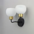 thumbnail image 3 of 11272SWBZSBR Maxim Lighting Coraline-2 Light Wall Sconce-14.5 Inches wide by 10.5 inches high-Bronze Rupert Finish, 3 of 5